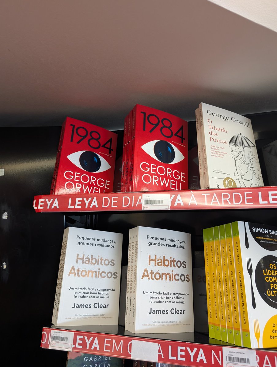 They just sell 1984, the entire book, at gas stations here in Portugal. What's next? Philip K. Dick's Exegesis in every liquor store?