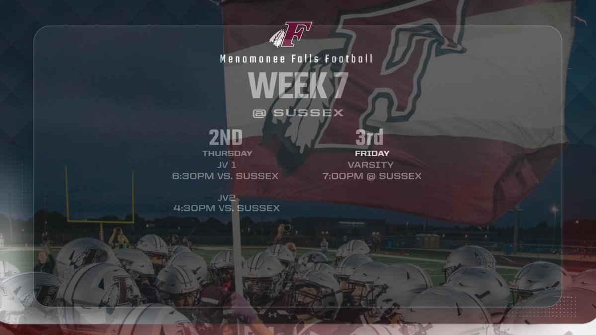Menomonee Falls Football tweet media