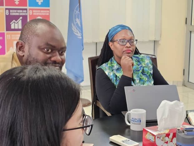 UNSierraLeone's tweet photo. Today, the Ministry of Gender, UN agencies, civil society &amp; women-led orgs convene to assess progress, share lessons &amp; shape the future of Women, Peace &amp; Security programming. Nearly 40% of Sierra Leone’s PBF portfolio supports gender-responsive peacebuilding. 
#WPS #UNPBF https://t.co/bbKoCOkwIp
