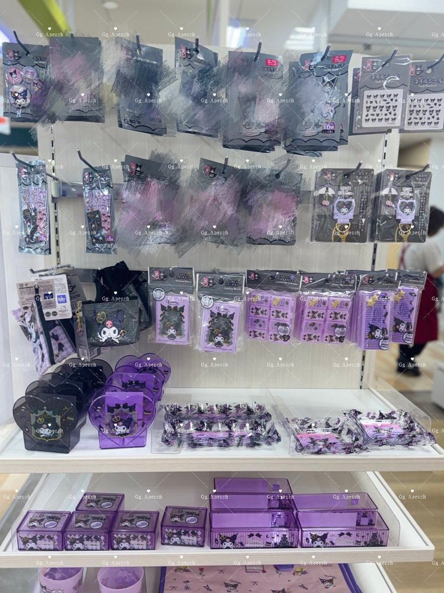 Gg_apeach's tweet photo. หิ้วแล้ว kuromi คุโรมิ คอลใหม่ ♡
♡ ราคา 49฿ ทุกชิ้น 
♡ ค่าส่งเหมา 37฿ 

✅️ สั่งซื้อ dm / line ได้เลยค่ะ 
💢 ส่งของวันเสาร์  04/10

#ตลาดนัดsanrio #รับหิ้วsanrio https://t.co/0oGOQoWdyZ