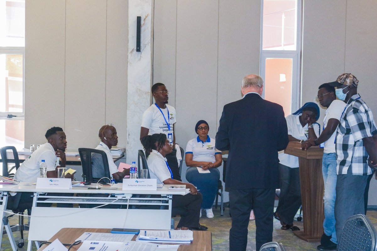 Gambia_ADRS's tweet photo. In the ongoing day-two of the training, participants have participated in a negotiation simulation in the bid to persuade parties to a common interest.
#adrs #GREATProject #capacitybuilding #training #gambia #negotiation #EU-UNDP #simulation https://t.co/mGntgBs36Z
