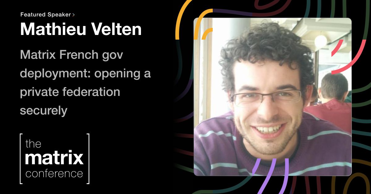 matrixdotorg's tweet image. Open source and federated systems are all about collaboration. But collaboration is not chaos. Come listen to DINUM's Mathieu Velten at the Matrix Conference, explain how it opens its private federation to a select few, securely!
🎟️ Tickets: conference.matrix.org/register/