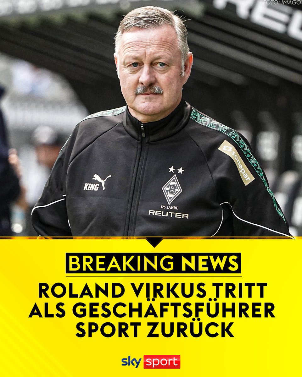 SkySportDE's tweet image. Virkus, der seit 2022 diese Position bei den Fohlen bekleidete, hat sich mit der Borussia auf eine Freistellung geeinigt und sich bereits von der Mannschaft verabschiedet. 🚨

Gladbach legte in dieser Saison einen absoluten Fehlstart hin. Nach fünf Spieltagen belegt die noch…