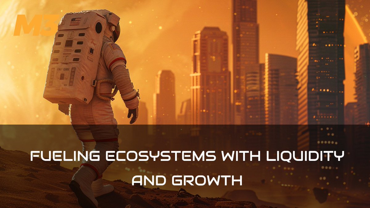 M3DAO_global's tweet image. 💥 From AI+Web3 to RWA+Layer2, M3 DAO’s forward-thinking partnerships fuel rapid growth and market dominance.

3 million+ weekly exposures and rising token liquidity prove the power of strategic ecosystem building!

Join the revolution. 🚀

#M3DAO #Web3Ecosystem #Crypto…