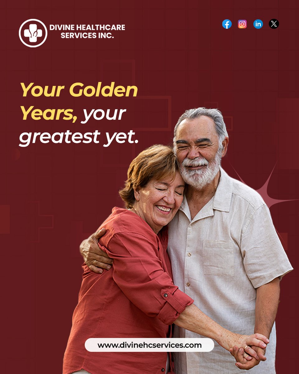DivinehcsInc's tweet photo. The golden years are for peace, joy, and connection—celebrating life, cherishing memories, and creating new ones with comfort and care💙🫂
#DivineHealthcare #AgingGracefully #HealthcareProfessionals #WellnessForSeniors #SeniorCare #HealthcareWithHeart https://t.co/7hOyyd3m7j