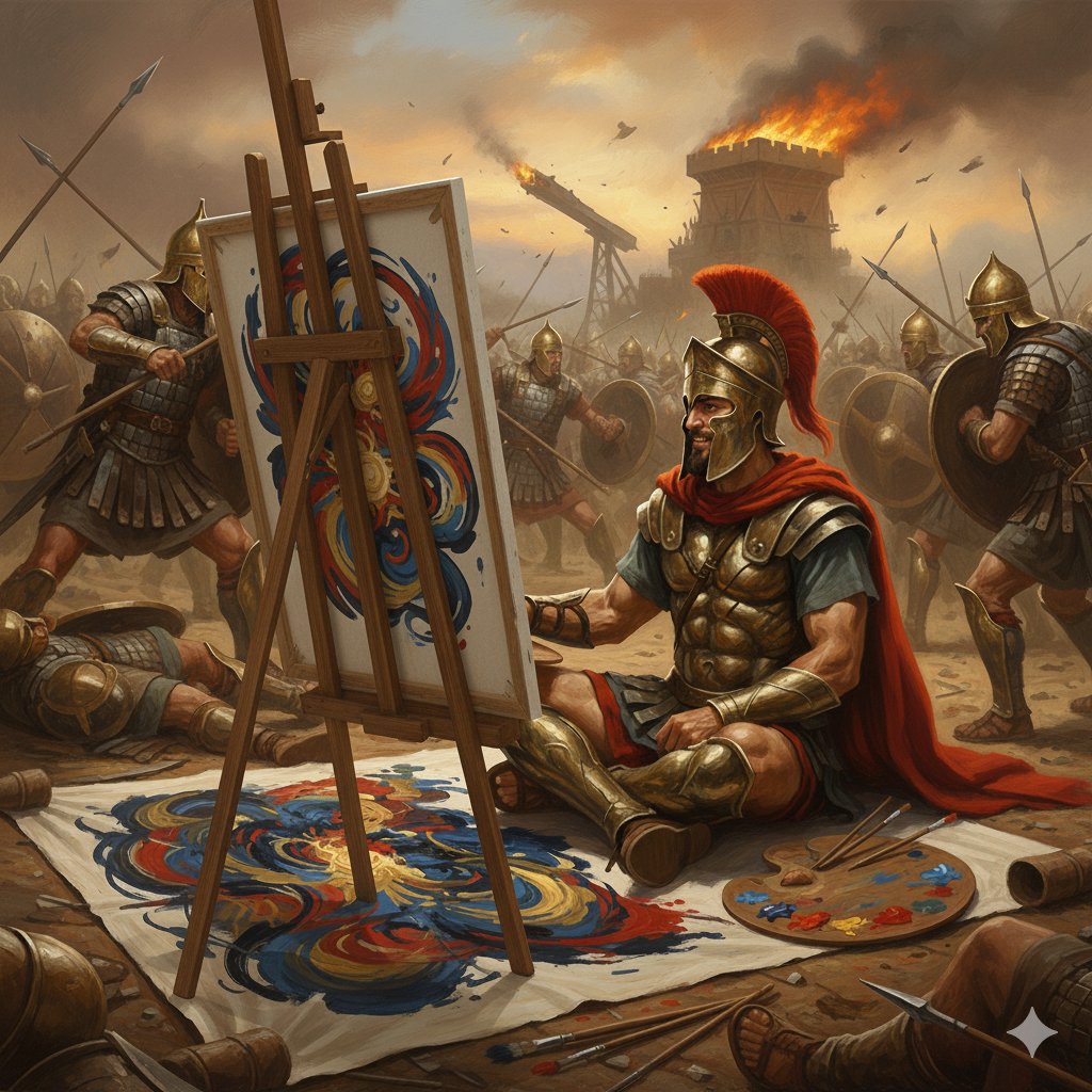 QT Art and Artist.
Beauty in the midst of war.