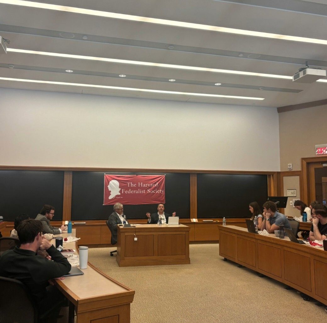 Harvard Federalist Society tweet media