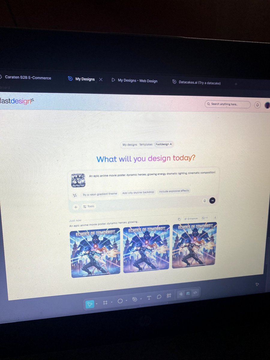 oluwadaami's tweet photo. Designing the next AI design tool… from prompt to poster in seconds⚡️
How did I do?

#FastdesignAI https://t.co/aNfbQUjCEb