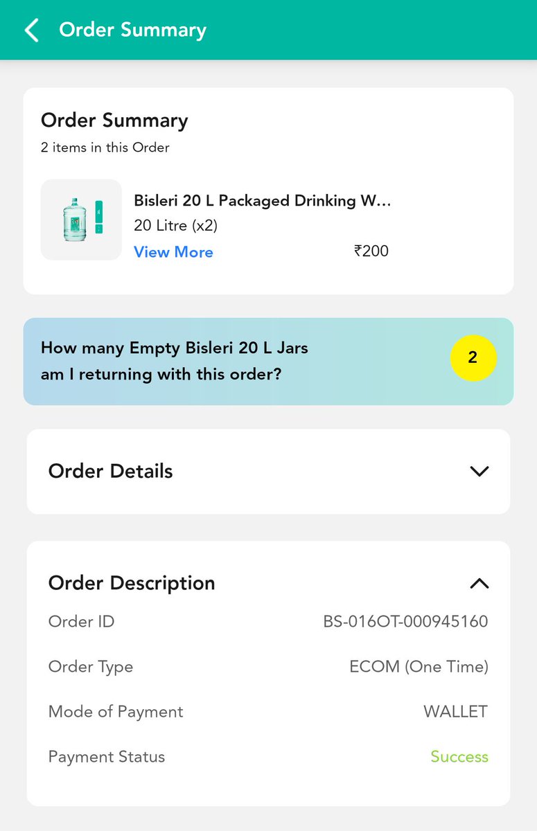 SangoCJ_'s tweet photo. @BisleriZone @CRYINDIA @bhamlafoundatio It was supposed to be delivered yesterday. Now it is showing that it will be delivered today, but based on your poor service, I am sure it will not be delivered today either. https://t.co/1AUp6yooKN