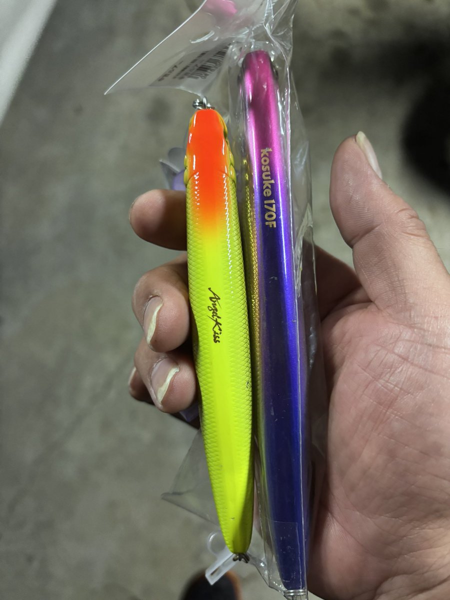 kooooosskee's tweet image. 今日買ったのはルアー
#エンゼルキッス
#コスケ170