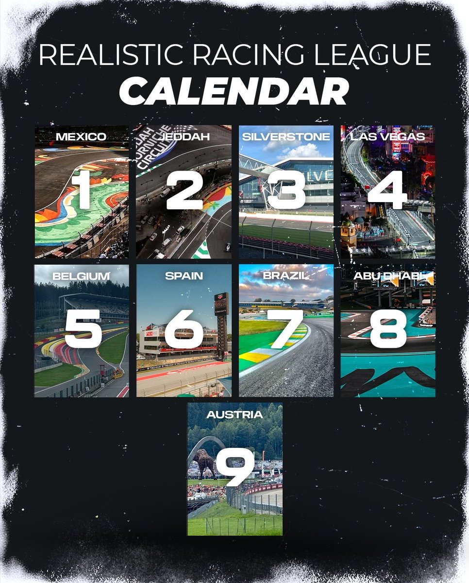 SEASON 2 OF REALISTIC RACING LEAGUE IS STARTING THIS SUNDAY 7PM. WE ARE STILL LOOKING FOR RESERVES AND COMMENTATORS JOIN THE DISCORD discord.gg/McDDKtD8Jw