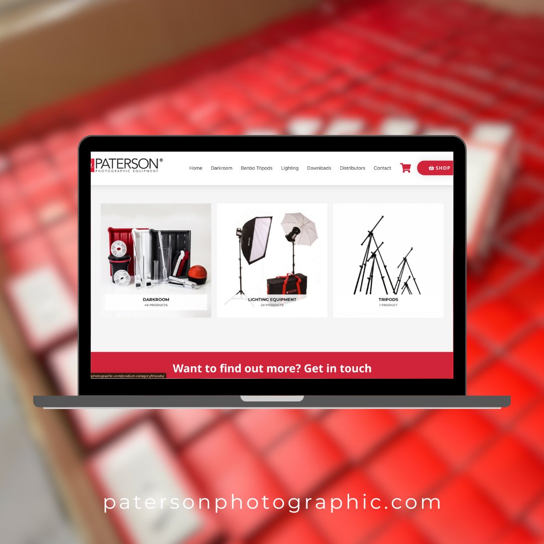 Shop Now🛒 

You can shop a range of our products on our brand new website now! 

From Darkroom equipment to Lighting and Tripods, we have you covered✅ 

🌐 patersonphotographic.com/shop/

#photography #tripod #benbo
