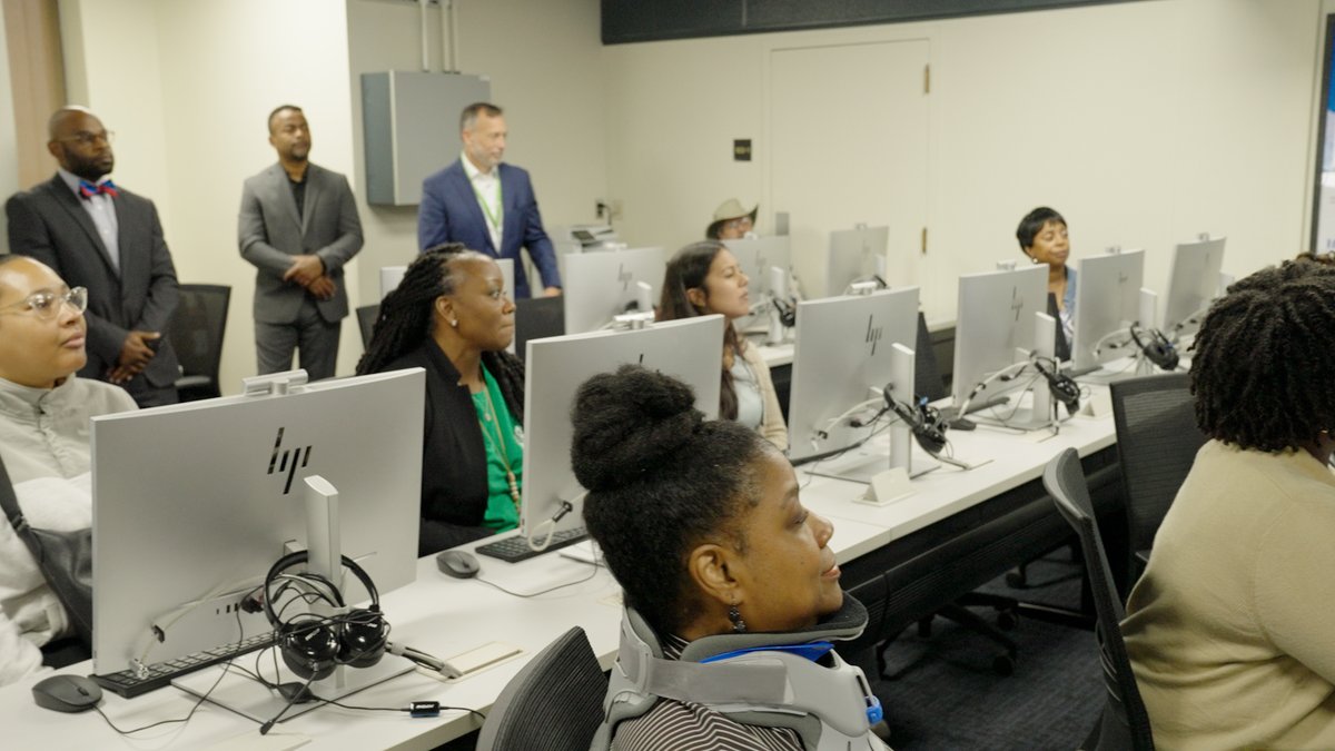 Computer Lab Ged We helped cut the ribbon for the new SUNY ATTAIN Lab at the Loretta C ...