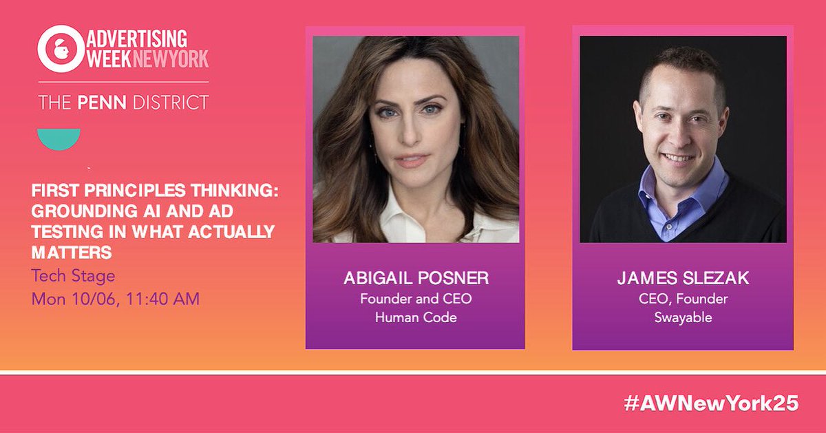 Abigail Posner tweet media