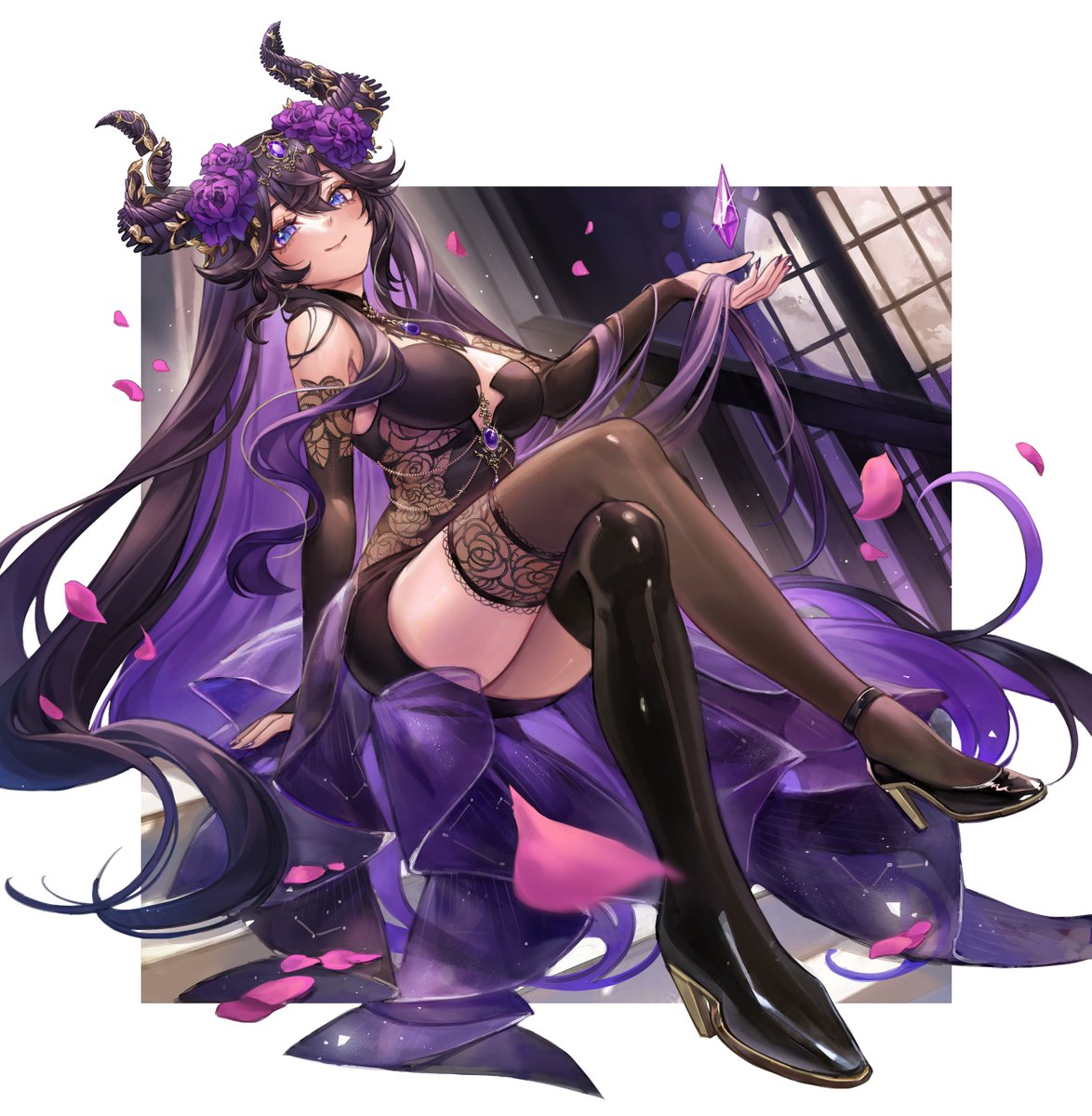 Not everything with horns is dangerous but I suppose you’ll have to find out yourself~🪻✨