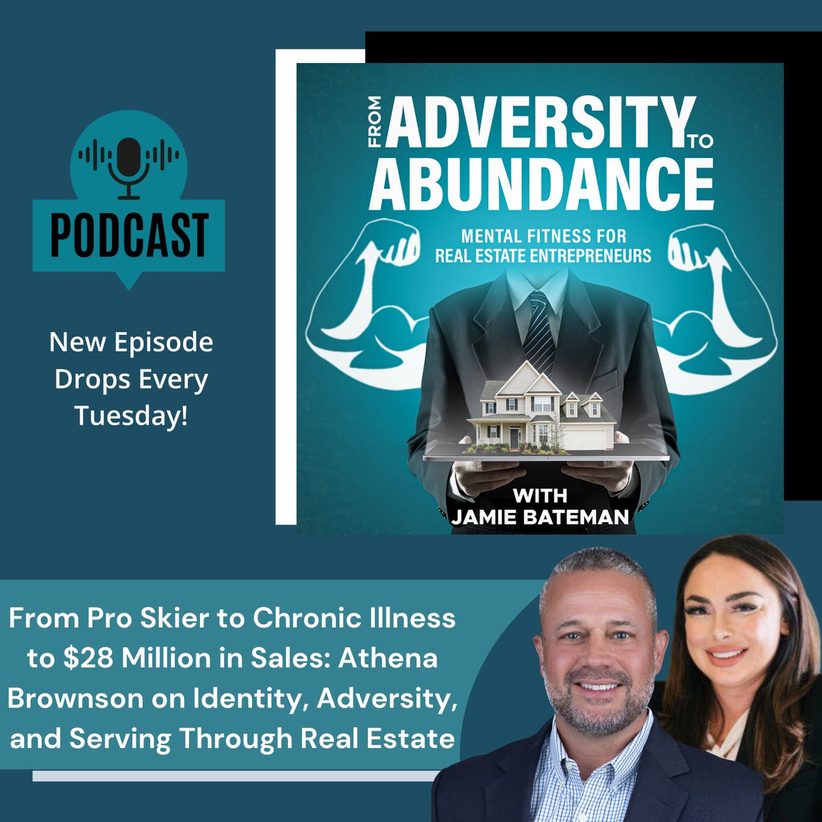 LabradorLending's tweet image. 🔥 From Career-Ending Injuries to $28M in Real Estate: Athena Brownson on Resilience &amp;amp; Reinvention. Overcoming chronic Lyme, 8 surgeries, and setbacks to thrive as a top agent, investor &amp;amp; speaker. 🎧 Listen: adversity2abundance.com/173

#FromAdversityToAbundance #AthenaBrownson