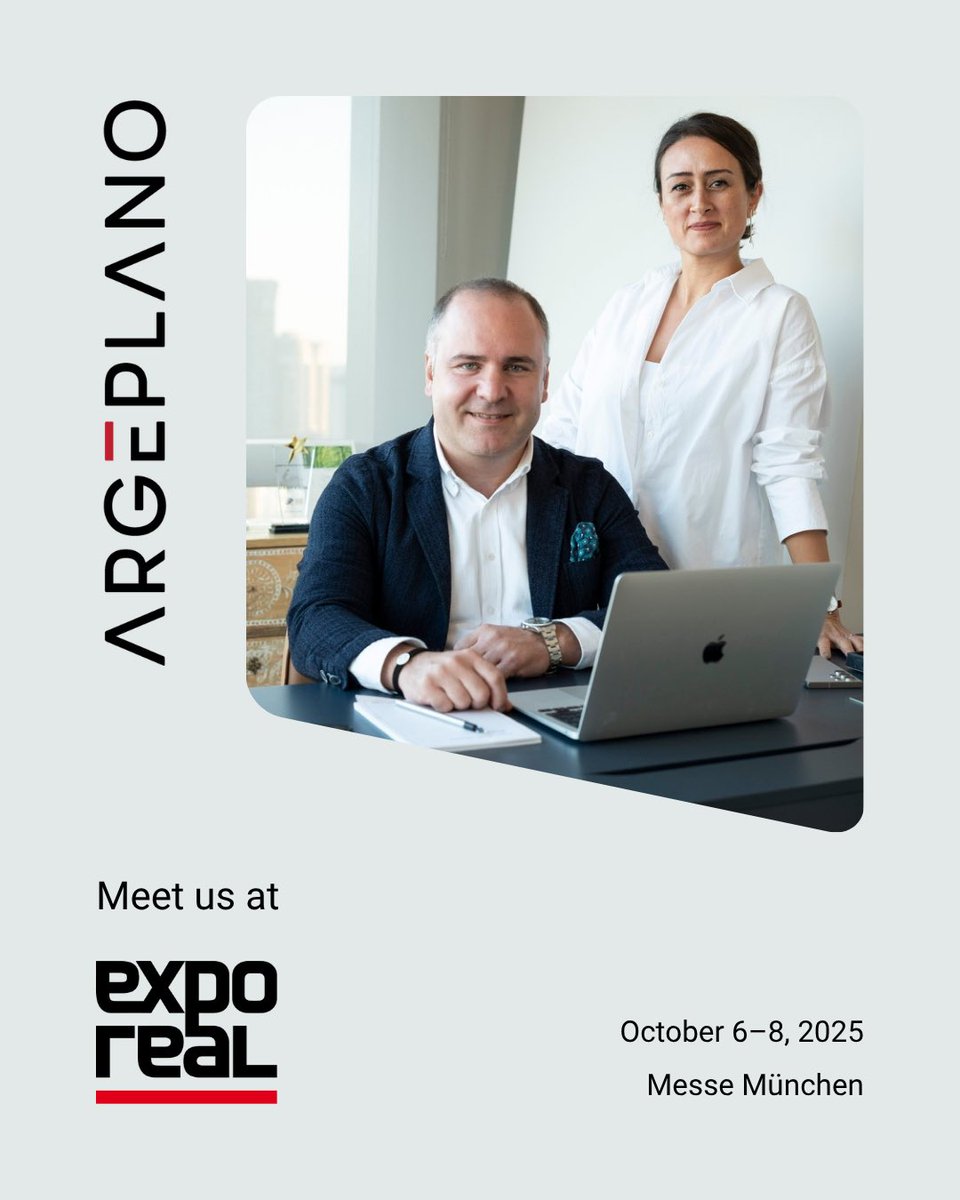 EXPO REAL (Messe München) - we will be there from October 6-8!
If you would like to meet with us, please email hayati@argeplano.com
And, check out our website here: argeplano.com
See you in Munich.
<a href="/EXPOREAL_Munich/">EXPO REAL</a> 
#EXPOREAL #ARGEPLANO #property #realestate #retail