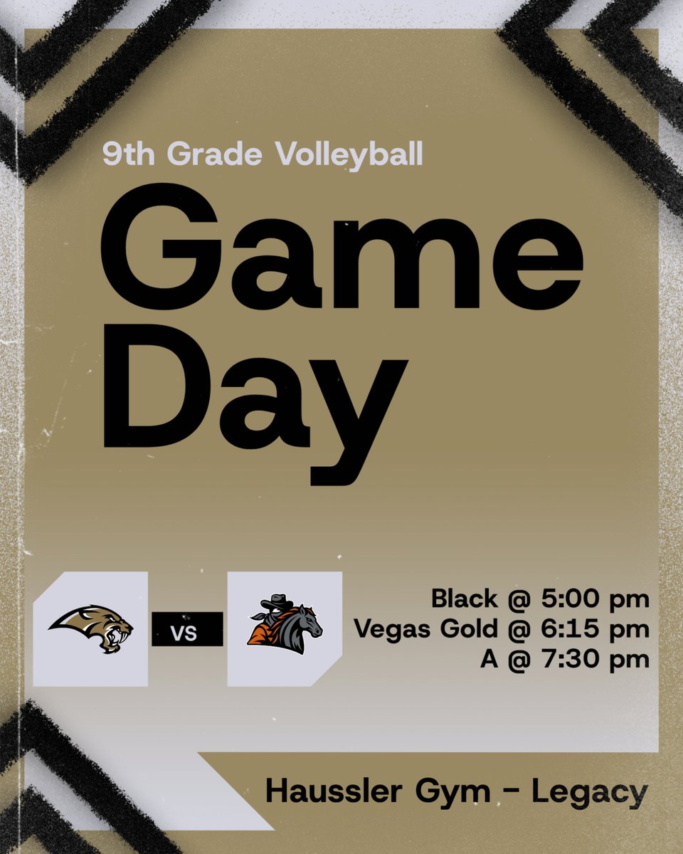 🏐 9th Grade Sabers 🆚 Dickinson • At Home • Let’s go! 🖤💛