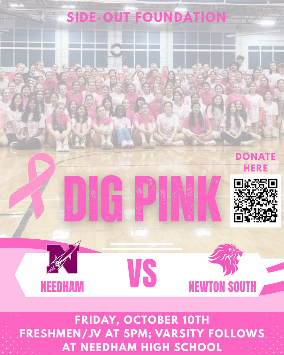 Dig Pink is 10 days away!! We hope you can join us! <a href="/NHSRockets/">Needham HS Athletics</a> <a href="/DigPink/">Dig Pink®</a>