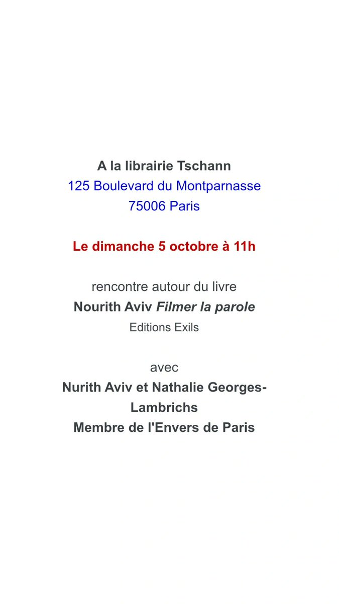 C'EST CE DIMANCHE A 11H!