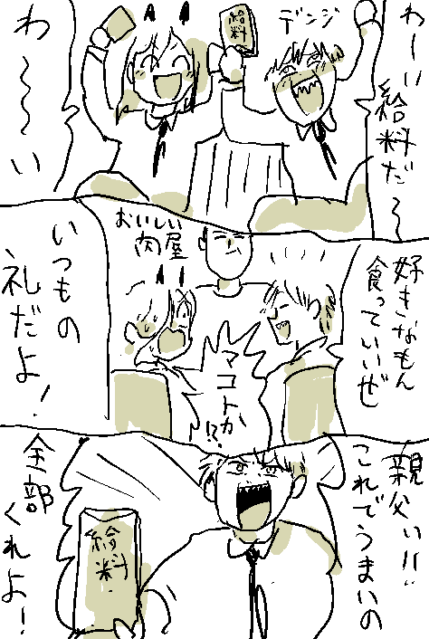 給料 #ネタバレじゃないチェンソーマンの漫画 