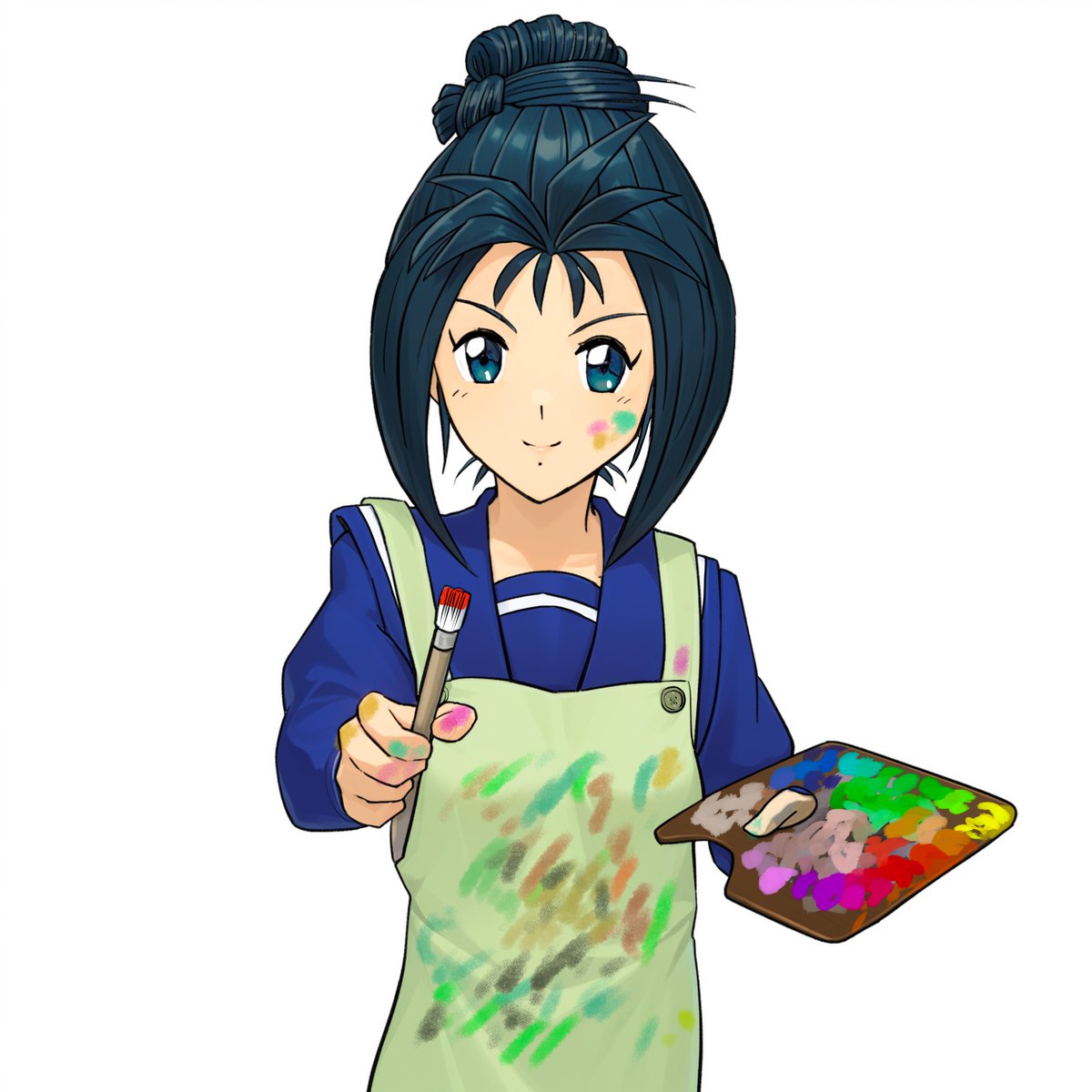 #今月描いた絵を晒そう
2025年9月分
美樹原さん誕生日
あついのはにがてな見晴
片桐さん誕生日は昨日出したので人物のみ版
うちの看板娘ぶち切れ2回目 