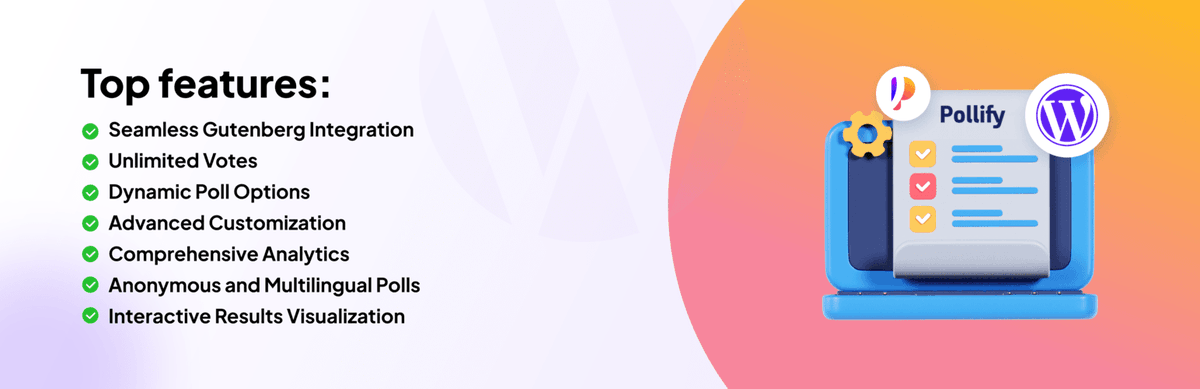 wpRigelOfficial's tweet photo. What's new in Pollify v1.0.3?

You can now export any poll result as PDF, CSV, Excel, or Google Docs- right from the WordPress dashboard.

No setup. No tools. Just click &amp; export.

Update now!

#pollify #gutenberg #pollplugin #wprigel #pollexport #pollmaker #pollblock https://t.co/0l9WMbHGbX