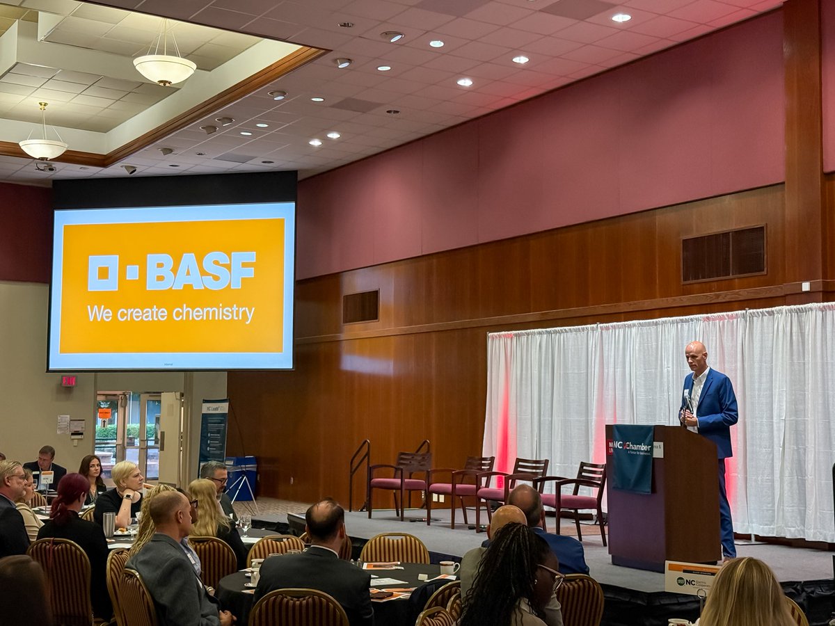 The NC Chamber Ag Allies Conference is officially underway! <a href="/GSalamido/">Gary J Salamido</a> and <a href="/NCAgLawyer/">Ray Starling</a> of the NC Chamber and Fred Moore of <a href="/BASFAgro/">BASF Agricultural Solutions</a> delivered opening remarks. Excited for a day of insights on NC agriculture! #AgAllies2025
