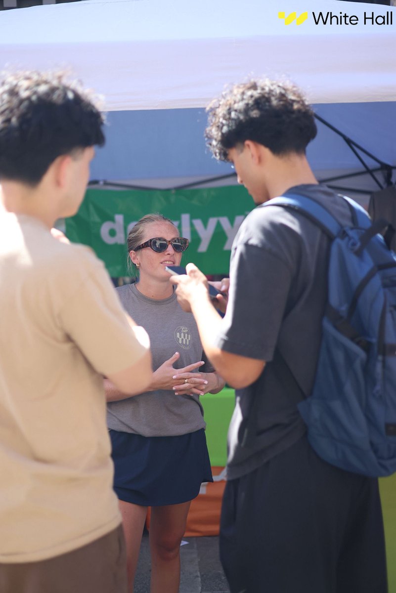 WHTechnologies's tweet photo. Thank you #CollegeofCharleston for the warm welcome to our homegrown app Daylyy. From dorm chats to campus corners we had a chance to connect with bright students who are just as passionate about tech and innovation as we are. Big Thanks! #MobileApps @CollegeofCharl1 https://t.co/LTbAWlwyiS