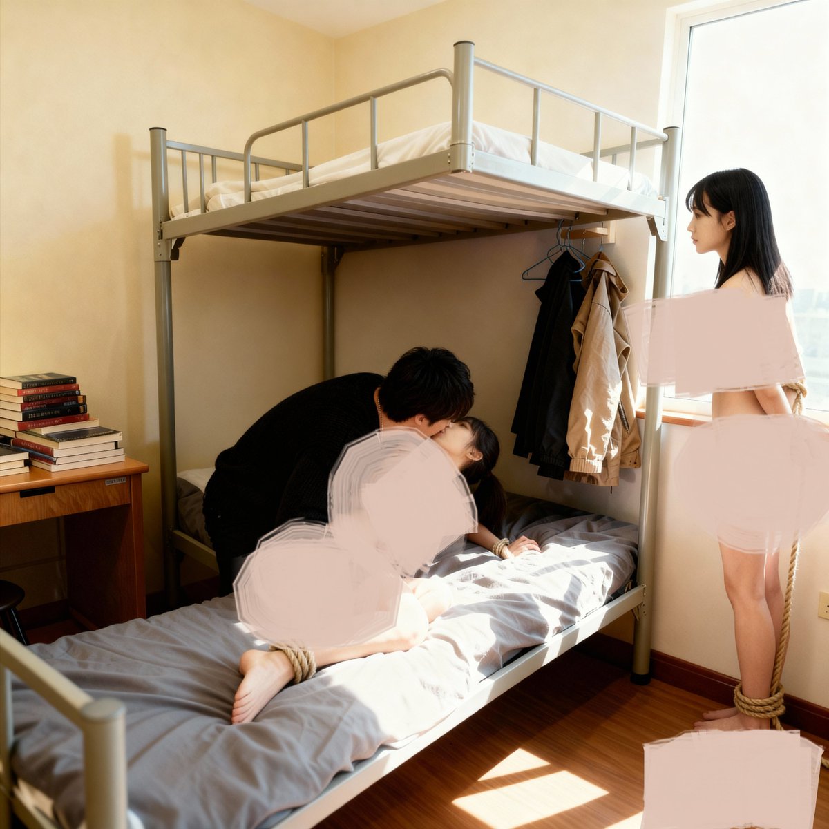 mirAI_techlab's tweet image. Sousaku AI、NSFWの自由度が高くて、気に入ってます。
文字通り、あまり大声では言えませんが…

#sousakuai #nsfw #画像生成 #エロ #AV作成 #生成AI #生成AIなんでも展示会 #生成AI画像