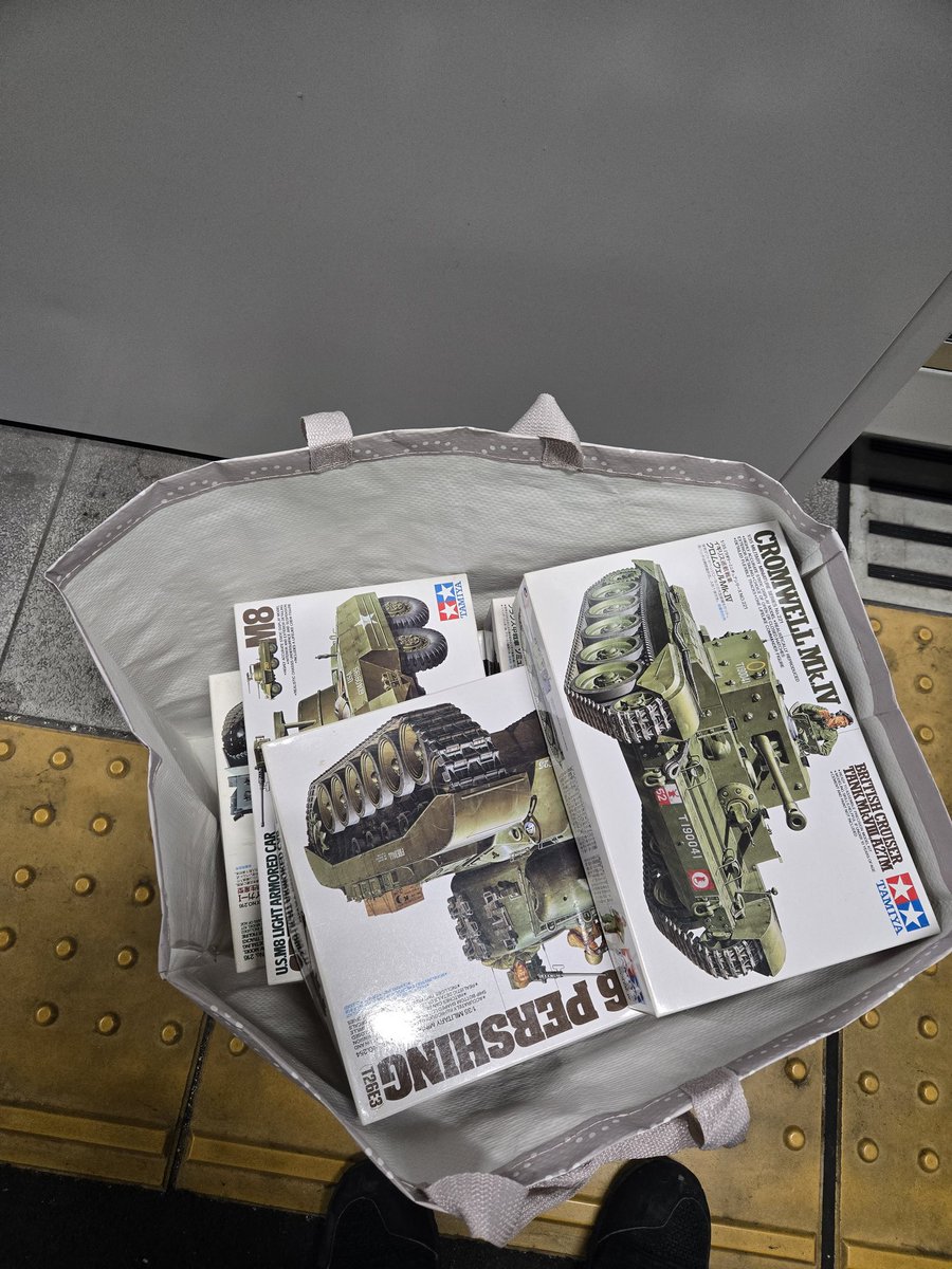 大好き！プラモデル！大量GET！嬉しい😃