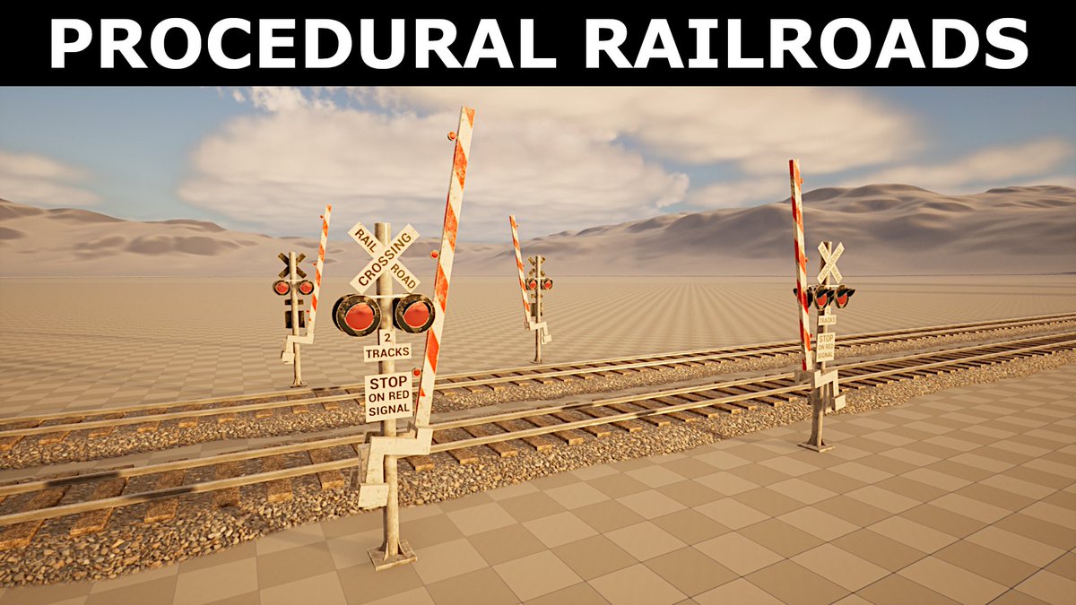 WSMGameStudio's tweet image. fab.com/listings/232da…

Procedural Railroads for Unreal Engine.
Available on Fab!

#madewithunreal #madewithunrealengine #unrealmarketplace #UE #UE5 #gameasset #gameassets #unrealengine #unreal #gamedev #indiedev @UnrealEngine @fab