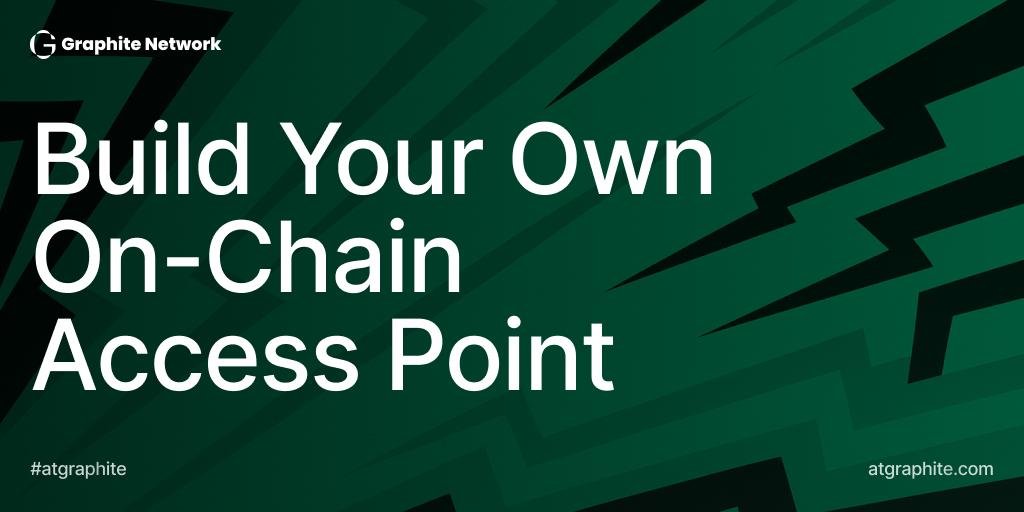 GraphiteNetwork's tweet image. 🔥 Hubspot Bundle: Powering Decentralized Access
The Hubspot Bundle takes Web3 connectivity a step further with custom router firmware built for the Graphite Wallet.
Here’s the idea:
If you run your own node with an ep_address and use this firmware, you can set up access points…