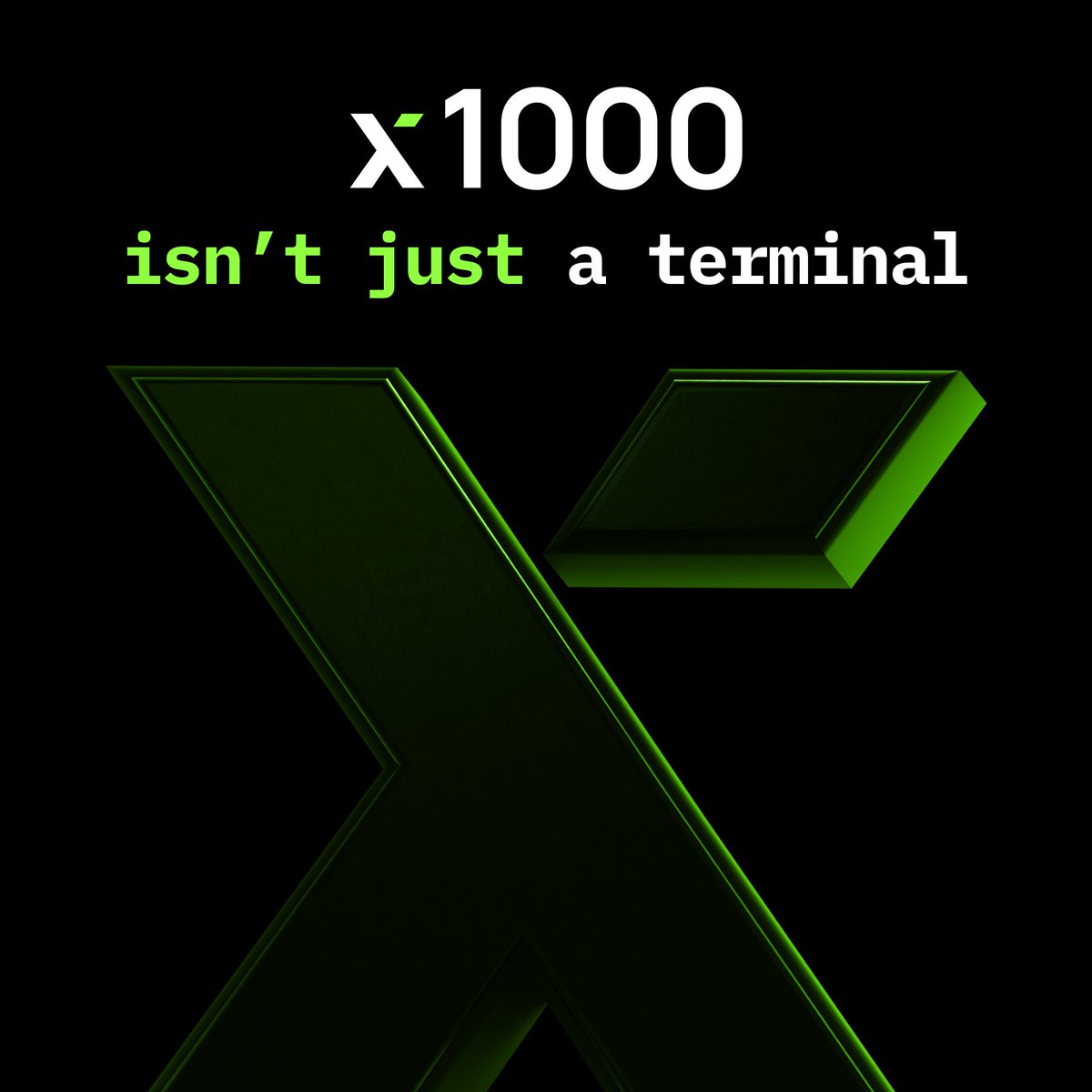 x1000 isn’t just a terminal 🔫

Before we shipped the terminal, we launched a Telegram bot for token analytics. 

Here’s why it’s useful and how to use it🧵