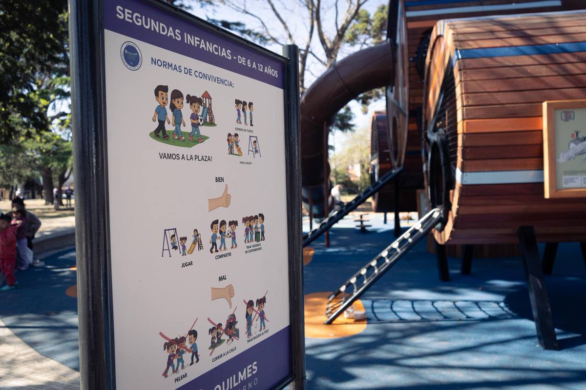 🌳¡Qué linda quedó la plaza Belén!

Un espacio pensado para que las y los quilmeños disfruten en familia y amigos.

Seguimos trabajando para poner en valor el 100% de los espacios públicos de nuestra ciudad.

#SeguimosParaAdelante ☀️💜