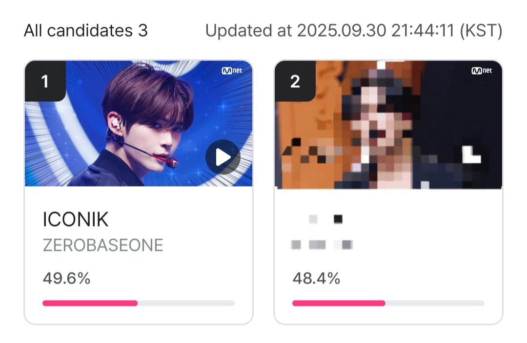 pollbaseone's tweet photo. 🚨 ZEROSE SOS 🚨 

The gap is THIN for the Monthly MCD Pick Stage 😭 With this gap, our rival can take the lead ANYTIME!! We need everyone to VOTE on Mnet+ RIGHT NOW‼️

DON’T STOP UNTIL THE VERY END 🫡🔥 Let’s get that trophy for #ZB1!!!

⏰️ - 2 HOURS LEFT‼️🚨 https://t.co/FLHFBDQfKF