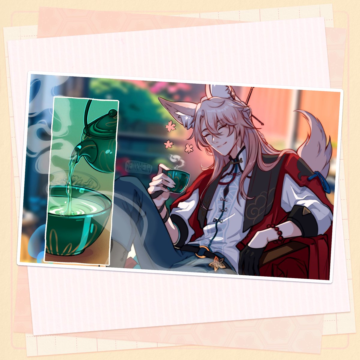 #Jiaoqiu #HonkaiStarRail 
🍵