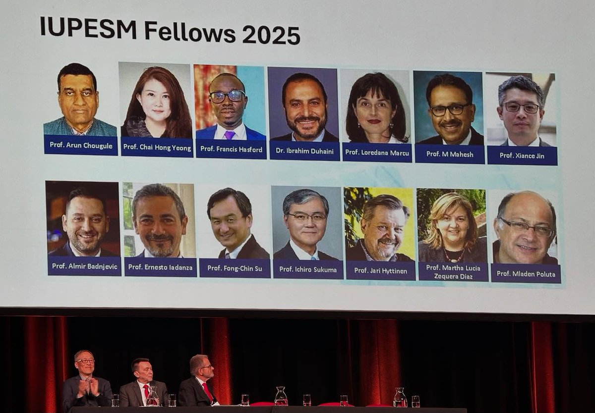 haspee1's tweet photo. Proud to be recognized as IUPESM Fellow. It's an honor and a call for more service. Yes, a call to serve for the benefit of future generation of medical physicists in Ghana, Africa and the larger LMIC region. God be my help🙏 https://t.co/EpQxeiTbQa