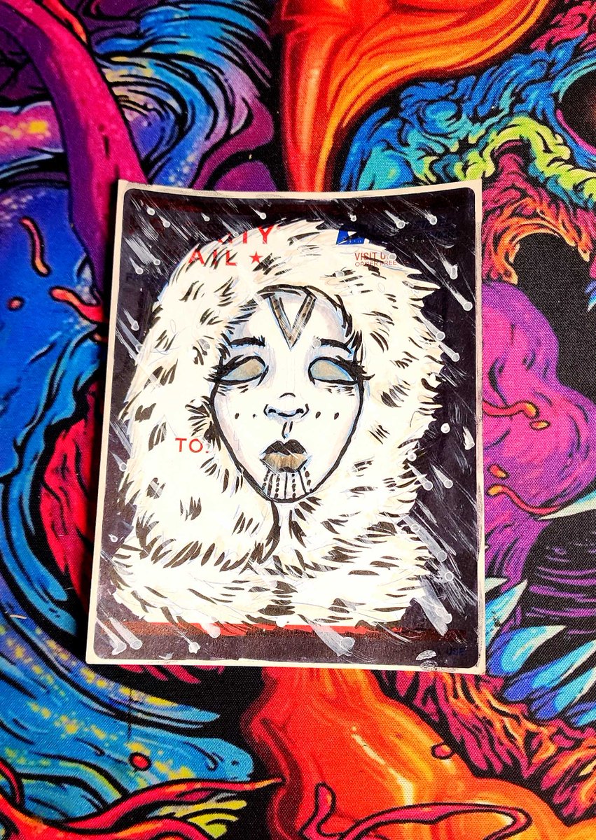 amitythekiller's tweet photo. #inktober prompt- arctic
.
.
.
.
..
#inktober25 #label228 #stickerslap #art #traditionalart https://t.co/Jx7zHqC8Es