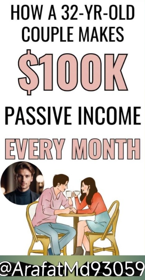ArafatMd93059's tweet image. I used passive income to retire from my 9-5 forever at 32 years old.

So I created a Full Guide for the 24 passive income streams I used to do it.

If you want me to DM you the guide for FREE:

• Follow 
• Like this
• Comment &quot;Free&quot; &amp;amp; I&apos;ll send it right over

*MUST Follow*