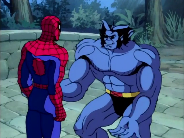 worldsfinest's tweet photo. Spider-Man and the X-Men meet for the first time in the Spider-Man: The Animated Series episode "Mutant Agenda," which debuted on this day (Sept. 30) in 1995! The epic crossover begins as Spider-Man's mutation disease leads him to the X-Men! #SpiderManTAS #SpiderMan #XTAS #XMen https://t.co/3JGcGnfMlt