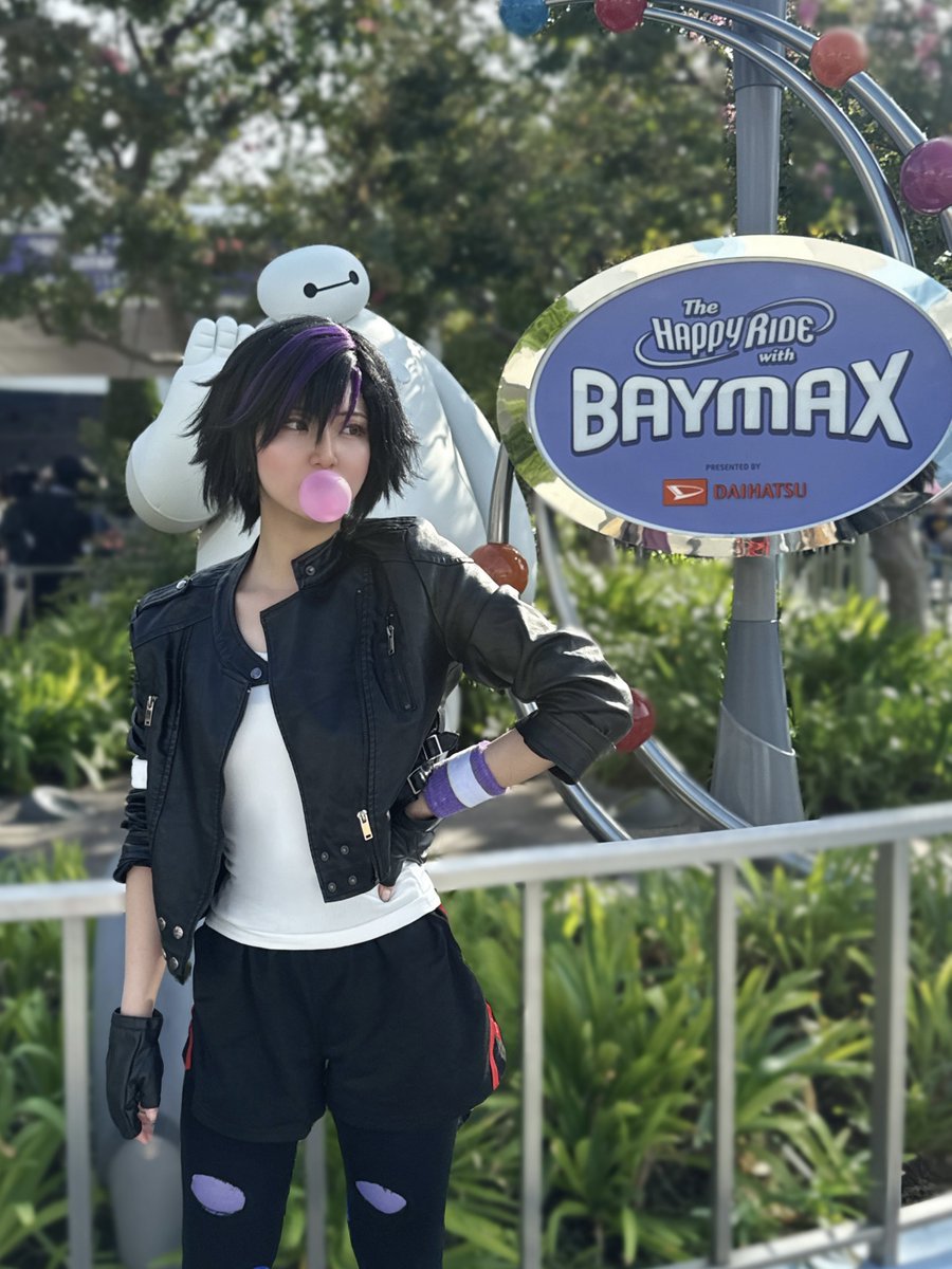 ベイマックス ゴーゴー🛼 仮装 #Dハロ仮装2025 ※ガムは水風船