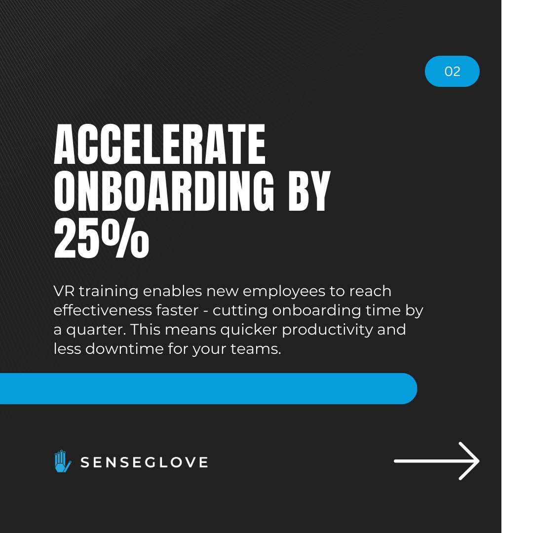 SenseGlove's tweet photo. Forrester’s July 2025 research (commissioned by Meta) shows that VR training delivers significant cost savings and efficiency gains.

The Nova 2 takes these benefits further by letting trainees feel and manipulate virtual objects, making VR training even more effective. https://t.co/rUs8cJlXsu