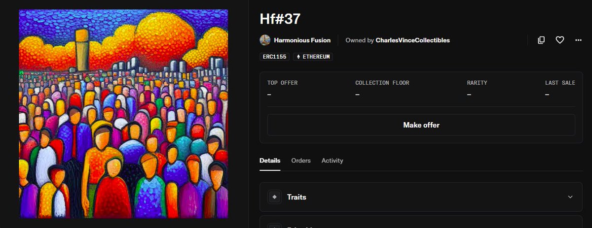 OpenCharles's tweet photo. 37th #HarmoniousFusion.
If you want this unique artworks make an offer right now!!  
👇 Link Below 👇
https://t.co/AG0lTM7Msi
#NFTs #NFTCollection #NFTart #NFTCommunity #NFTdrops #ETH #Ethereum #Digitalart #ART #Opensea #Crypto #Web3 https://t.co/ZXVrdvYwth