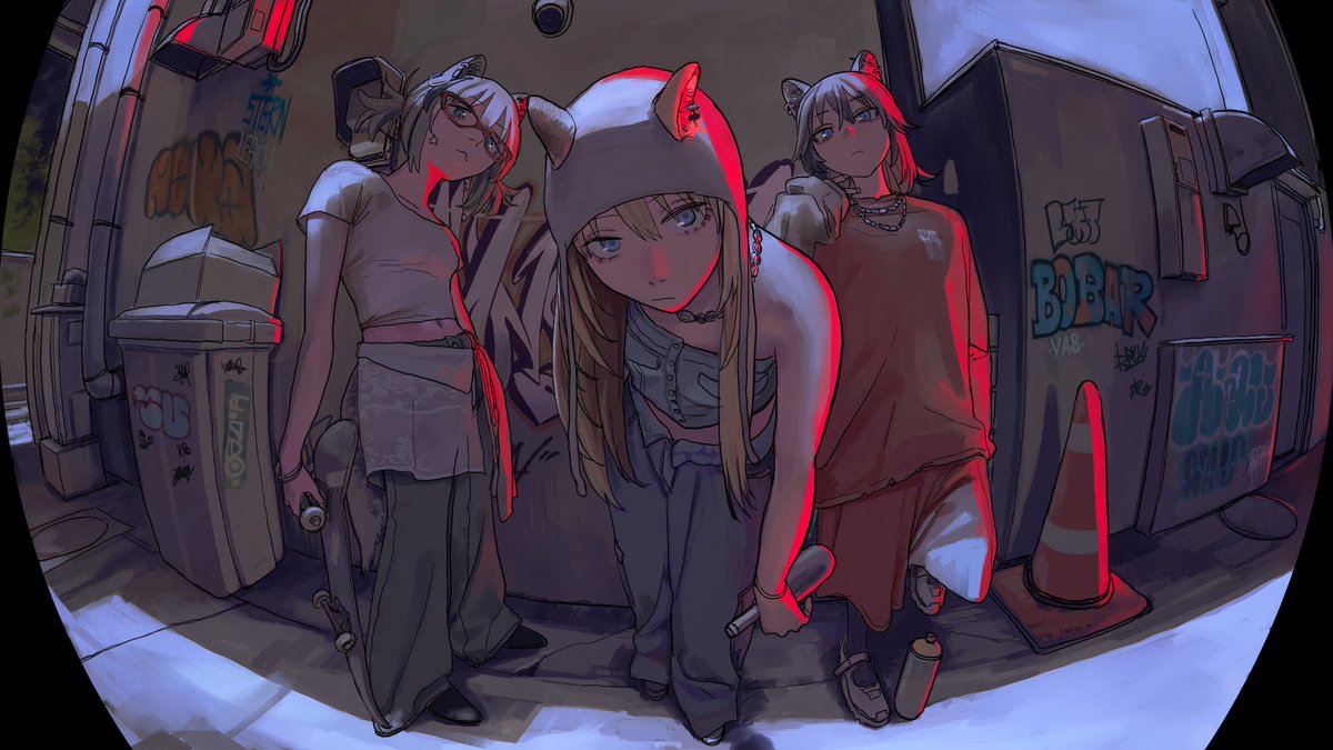 KMNZのMV 「POSSE」のイラストを担当しました！

youtu.be/tR4jmnavtDk?si…