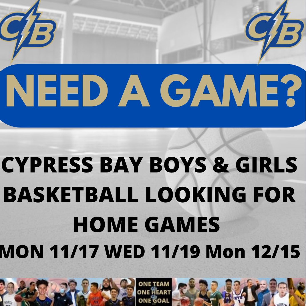 PLEASE SHARE
Anyone need a game in South Florida?