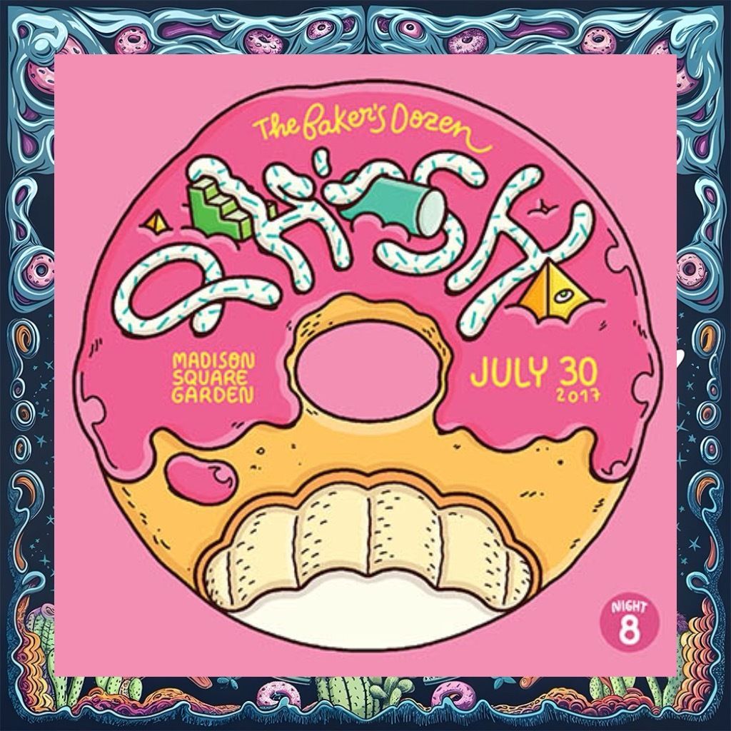 Hello everybody! We are back to dive deeper into this donut we call a universe! Listen as we discuss night 8 of @Phish's Baker's Dozen run! Listen where you listen. linktr.ee/phishphrypod