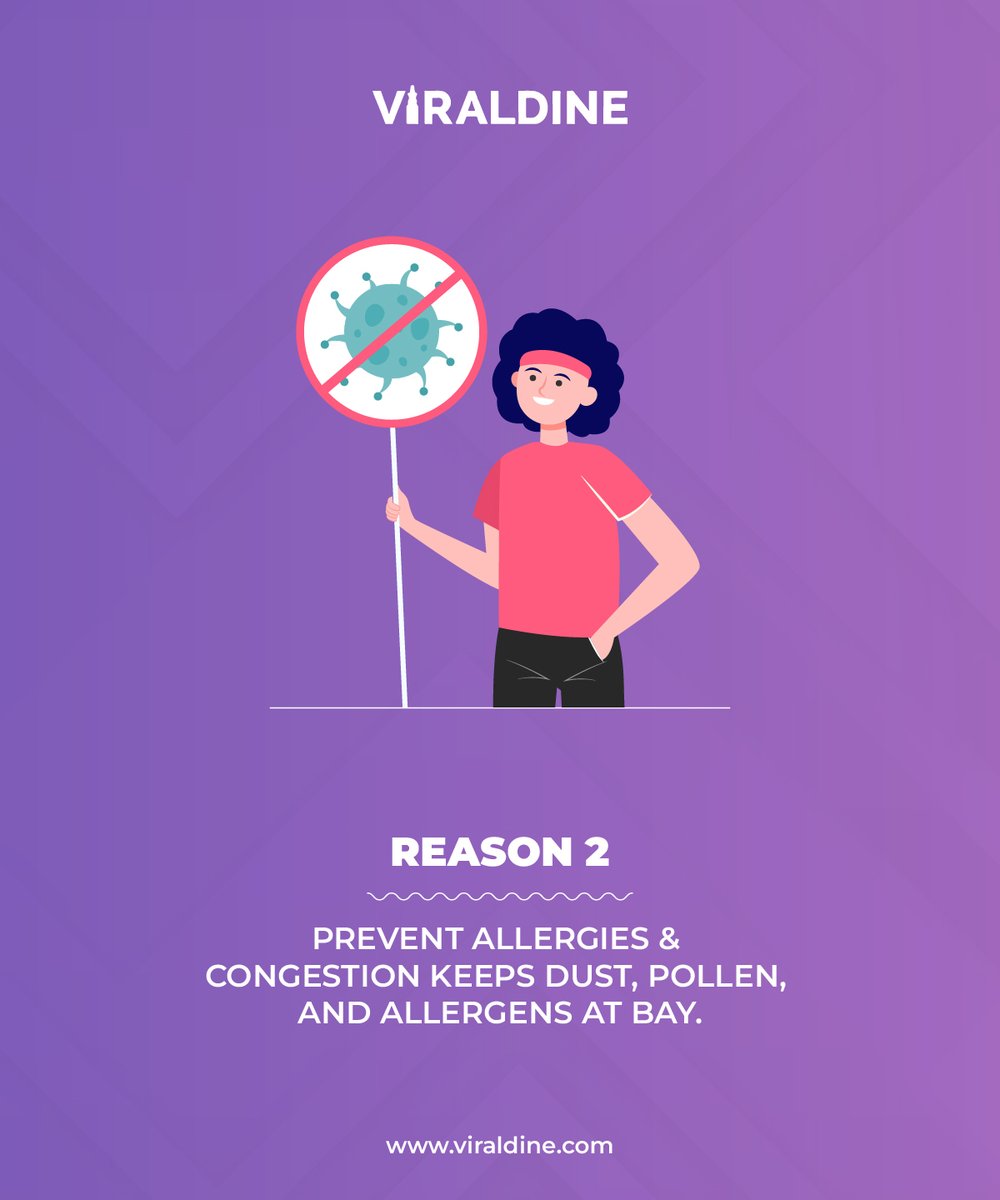 viraldinellc's tweet image. Breathe better every day 👃💪
Boost immunity, block allergies, and save with Viraldine® Daily Relief Spray! 💧✅

#viraldine #dailyrelief #breathebetter #allergyrelief #immunesupport #wellnessroutine #healthyliving #stayprotected