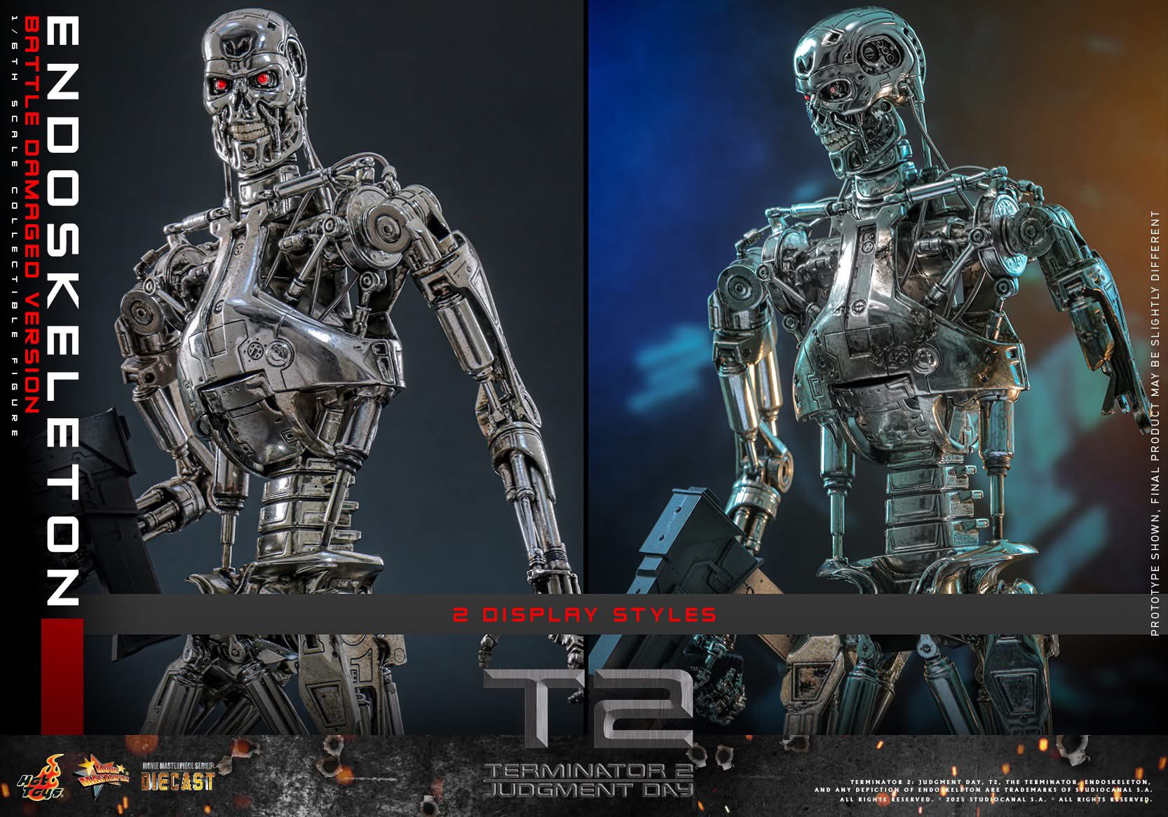 週末特価★完全限定品 ホットトイズ ターミネーター T-800 エンドスケルトン Amazon.co.jp: ホットトイズ ターミネーター14スケール