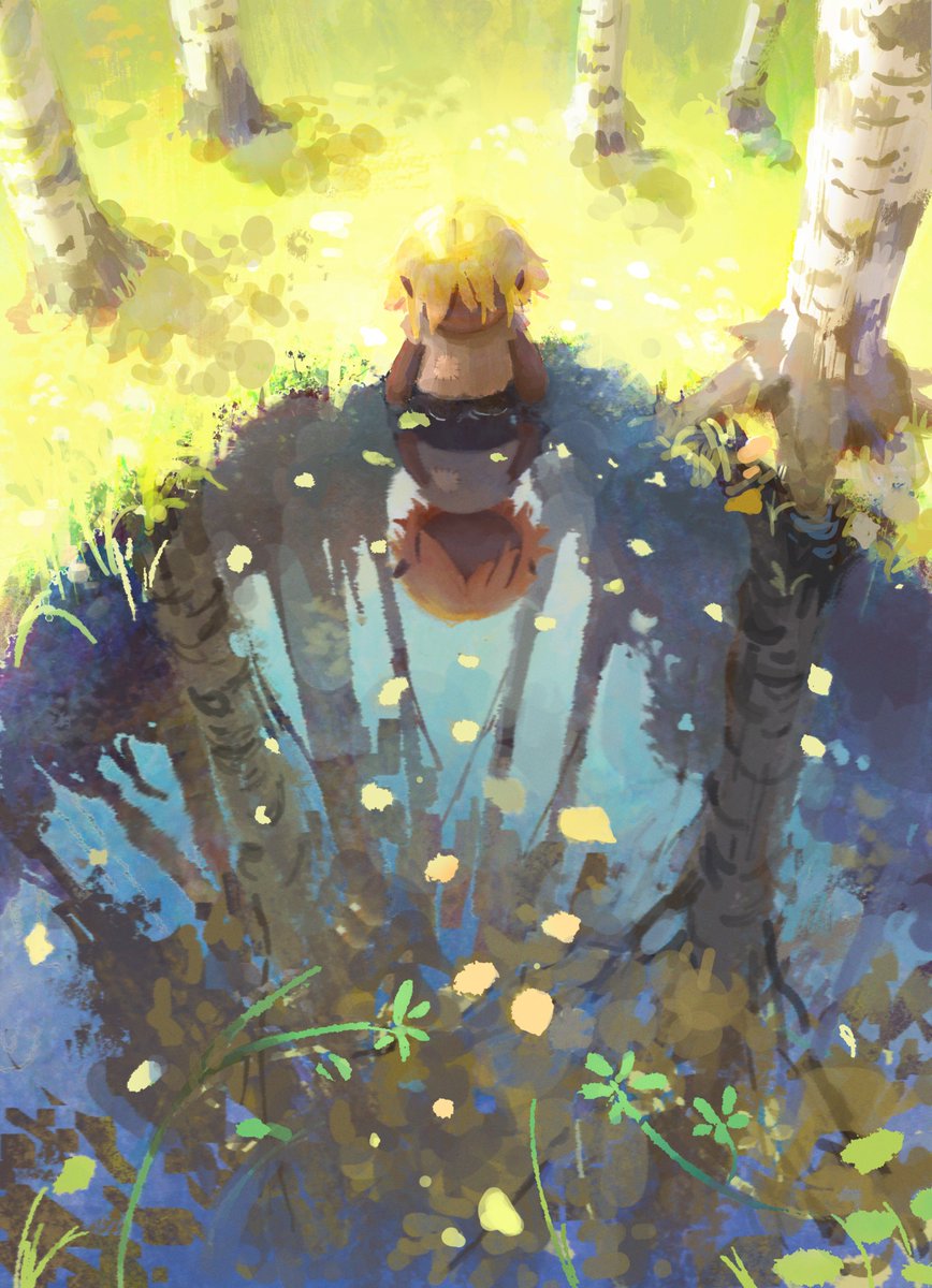 NinaKuusistoArt's tweet photo. Autumn reflection https://t.co/KKhGFXex7V